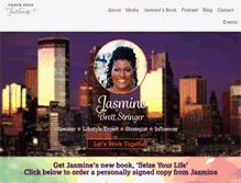 Tablet Screenshot of carpediemwithjasmine.com